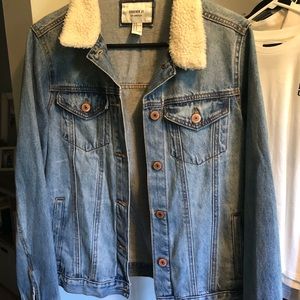 Sherpa Denim Jacket